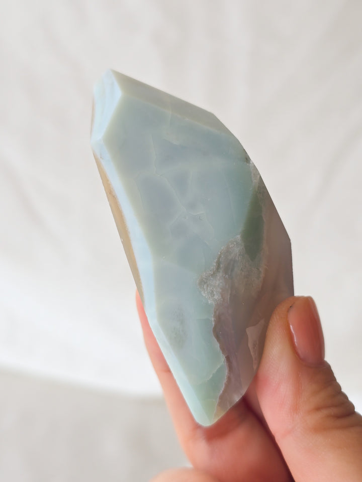 You Pick, Green Flower Agate Freeform
