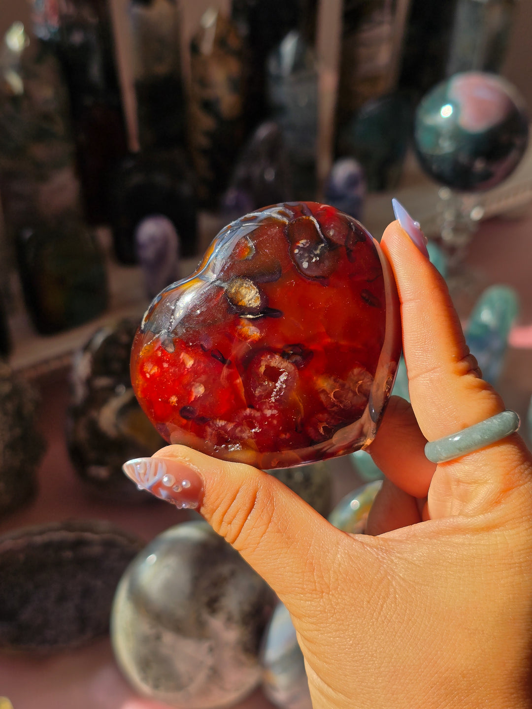 Carnelian Heart of a Vampire A