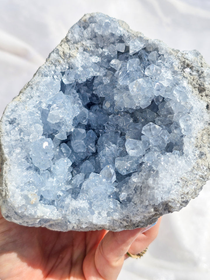 Natural Form Celestite A