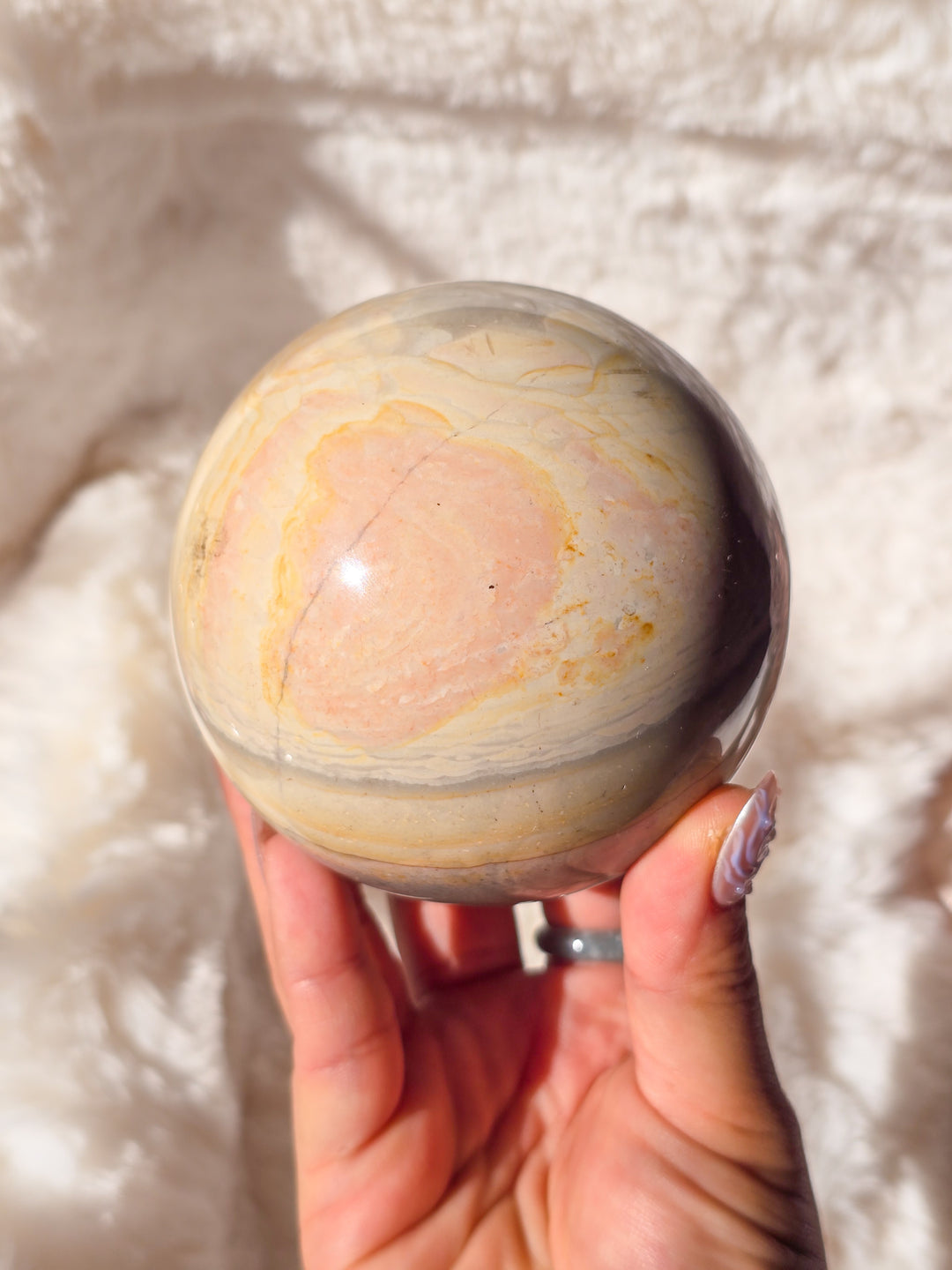 Creamy Strawberry Banana Polychrome Sphere