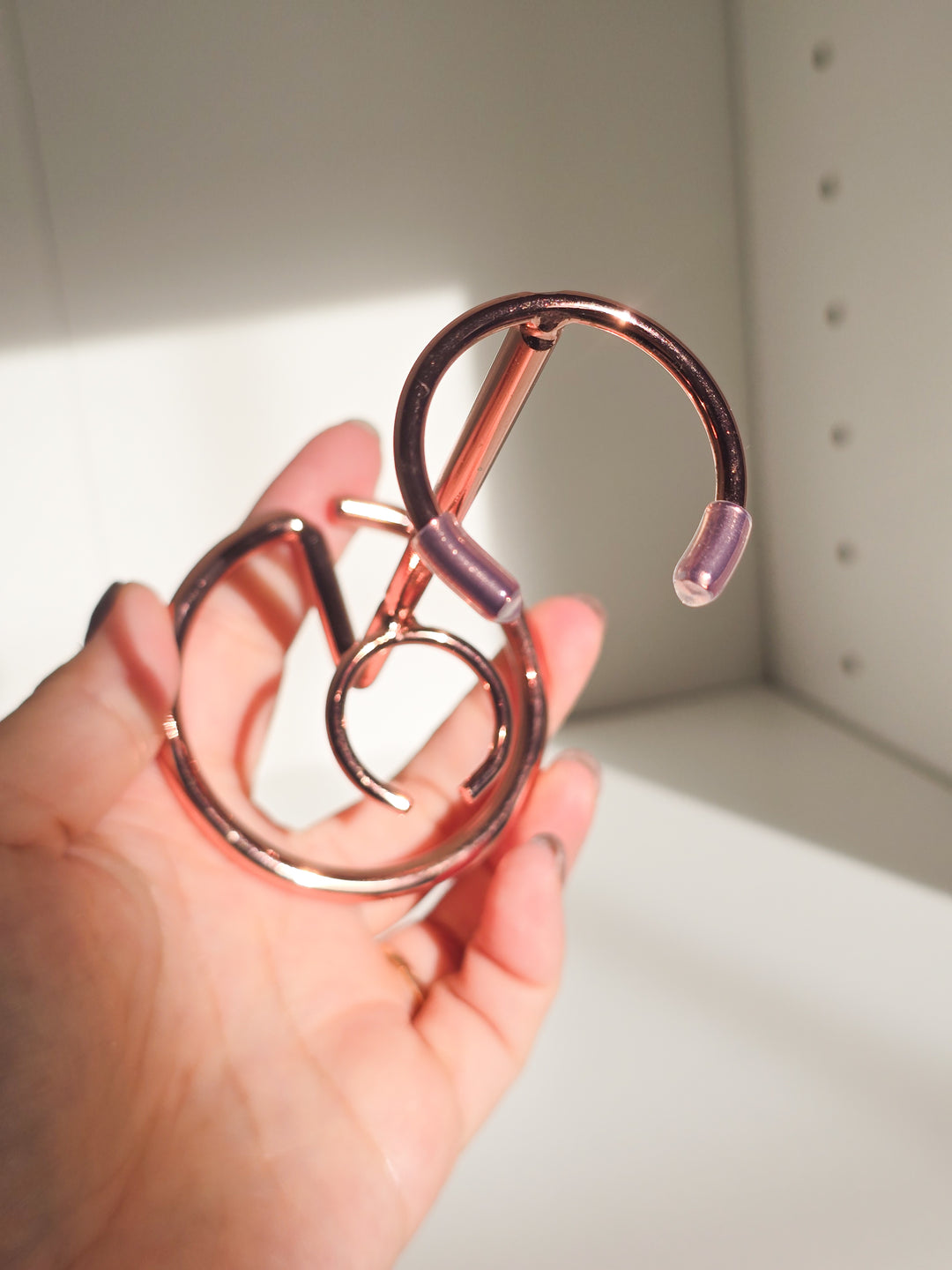 Rose Gold Wand Stand