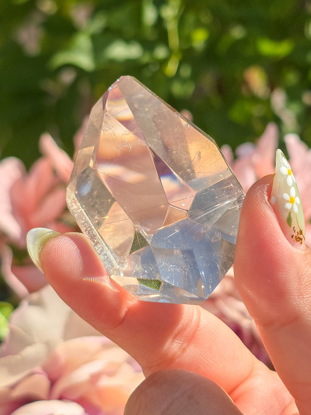 Clear Quartz With Rutile Gusher G5