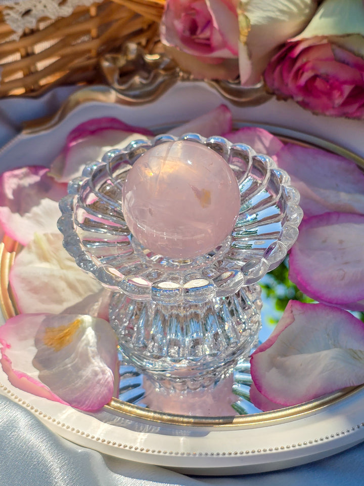 Rose Quartz Sphere K