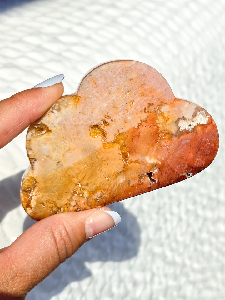 Pink Carnelian Clouds