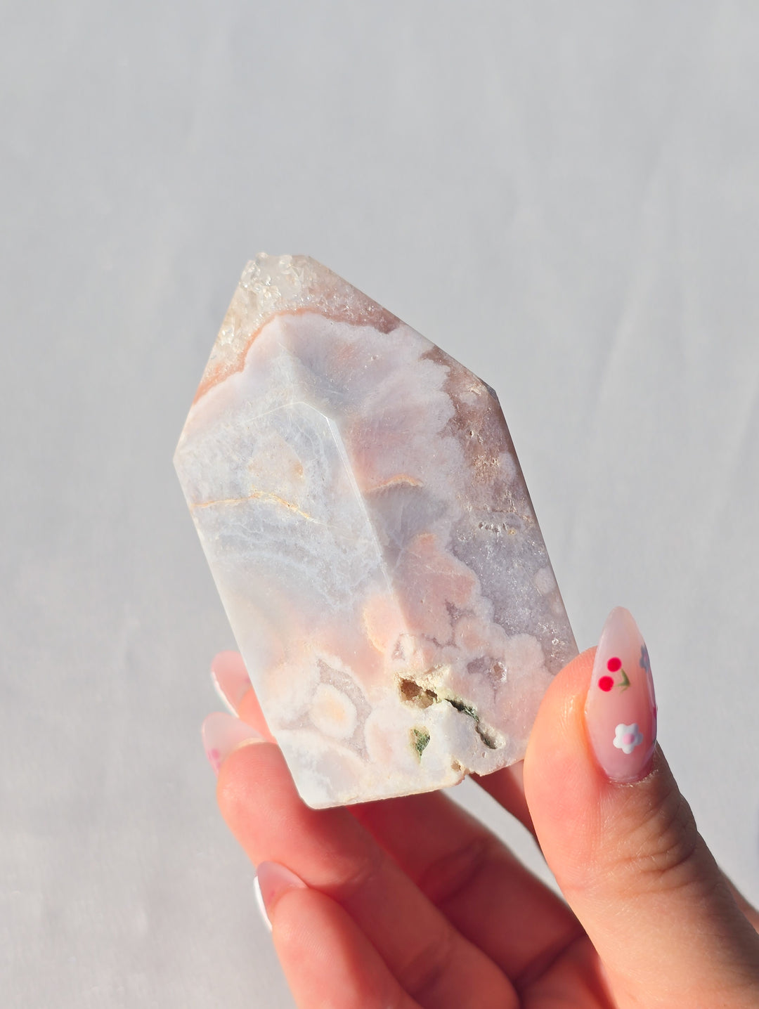Pink Amethyst Tower J