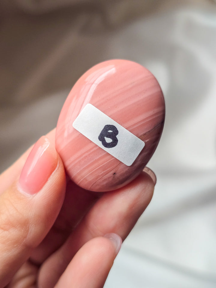 Australian Pink Opal Palmstone