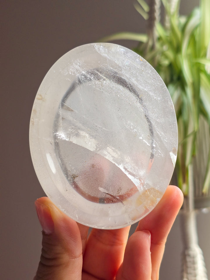 Clear Quartz Trinket Bowl A