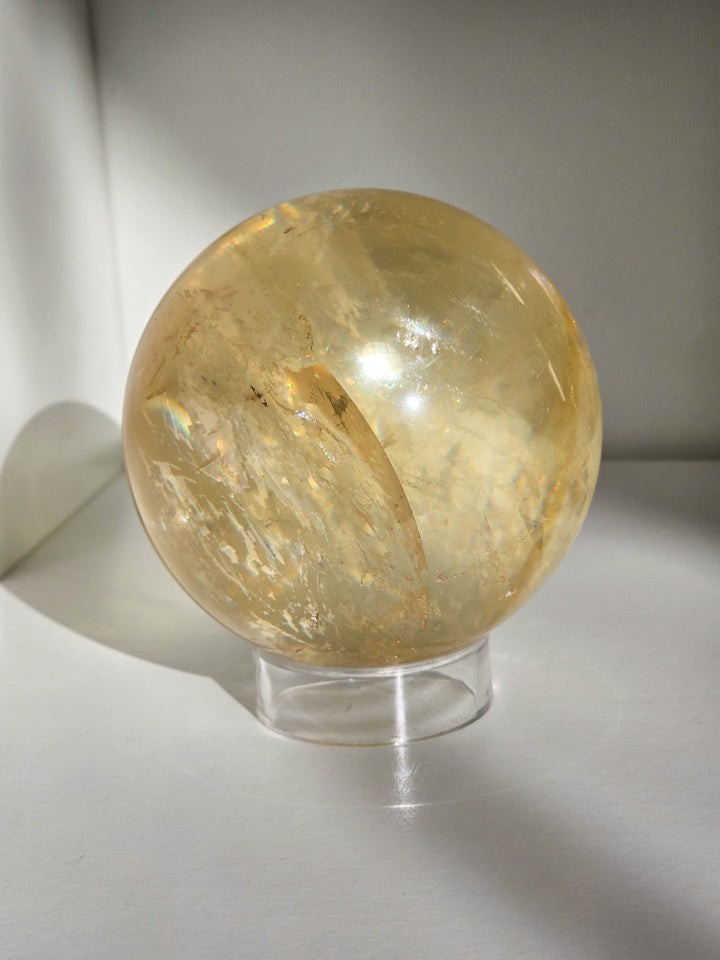 Champagne Honey Optical Calcite