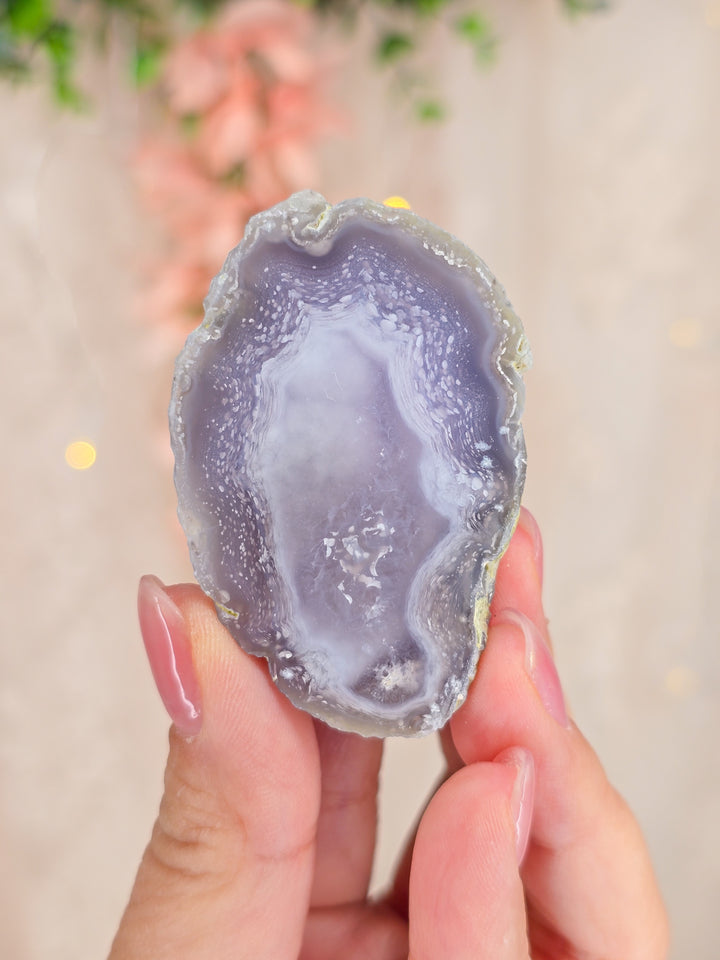 Lavender Starry Night Agate (f)