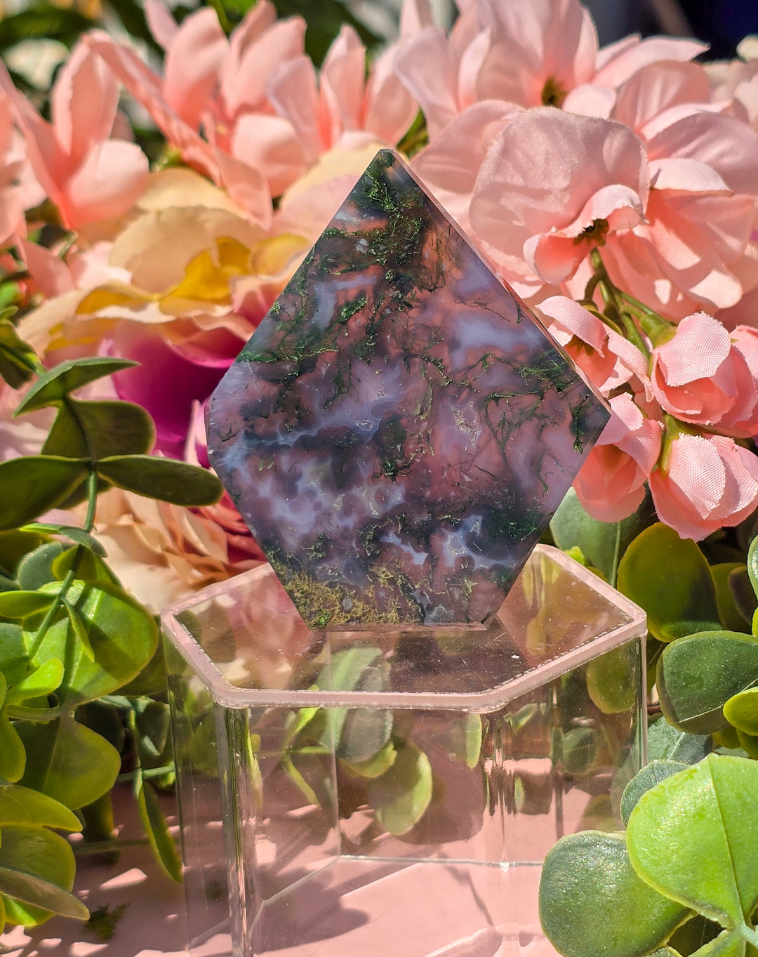 Moss Agate Diamond