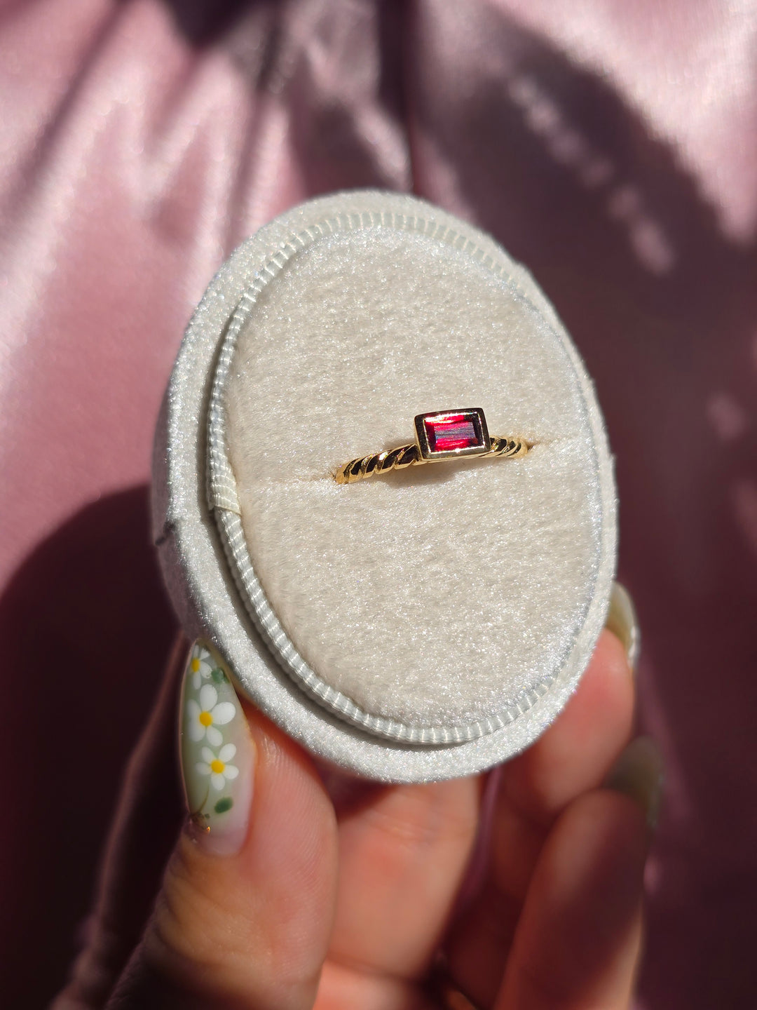 Braided Vermeil Court Ring