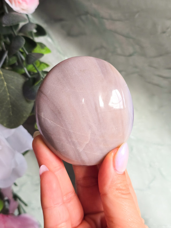 You Pick, Muted Pastel Sea Jasper Palm Stone
