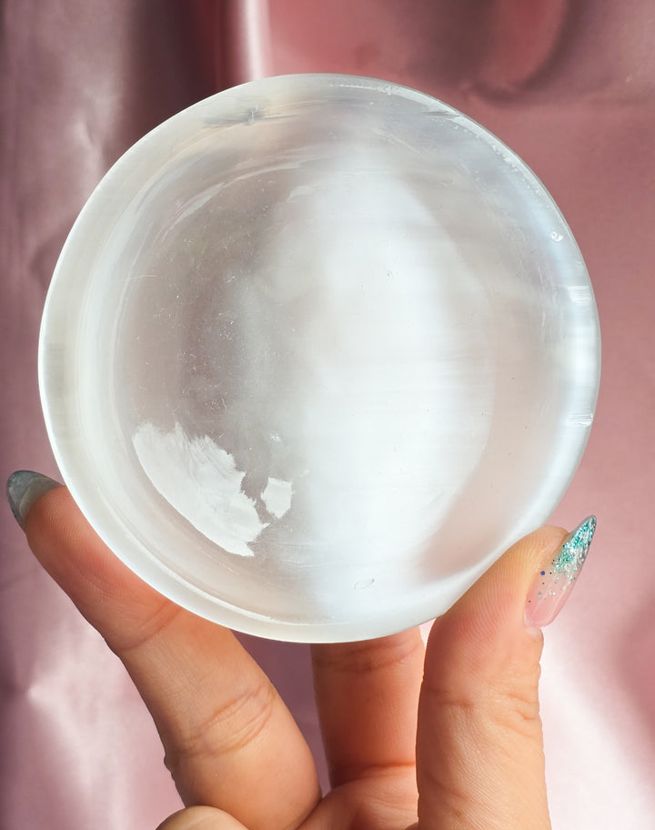Satin Spar Selenite Bowls