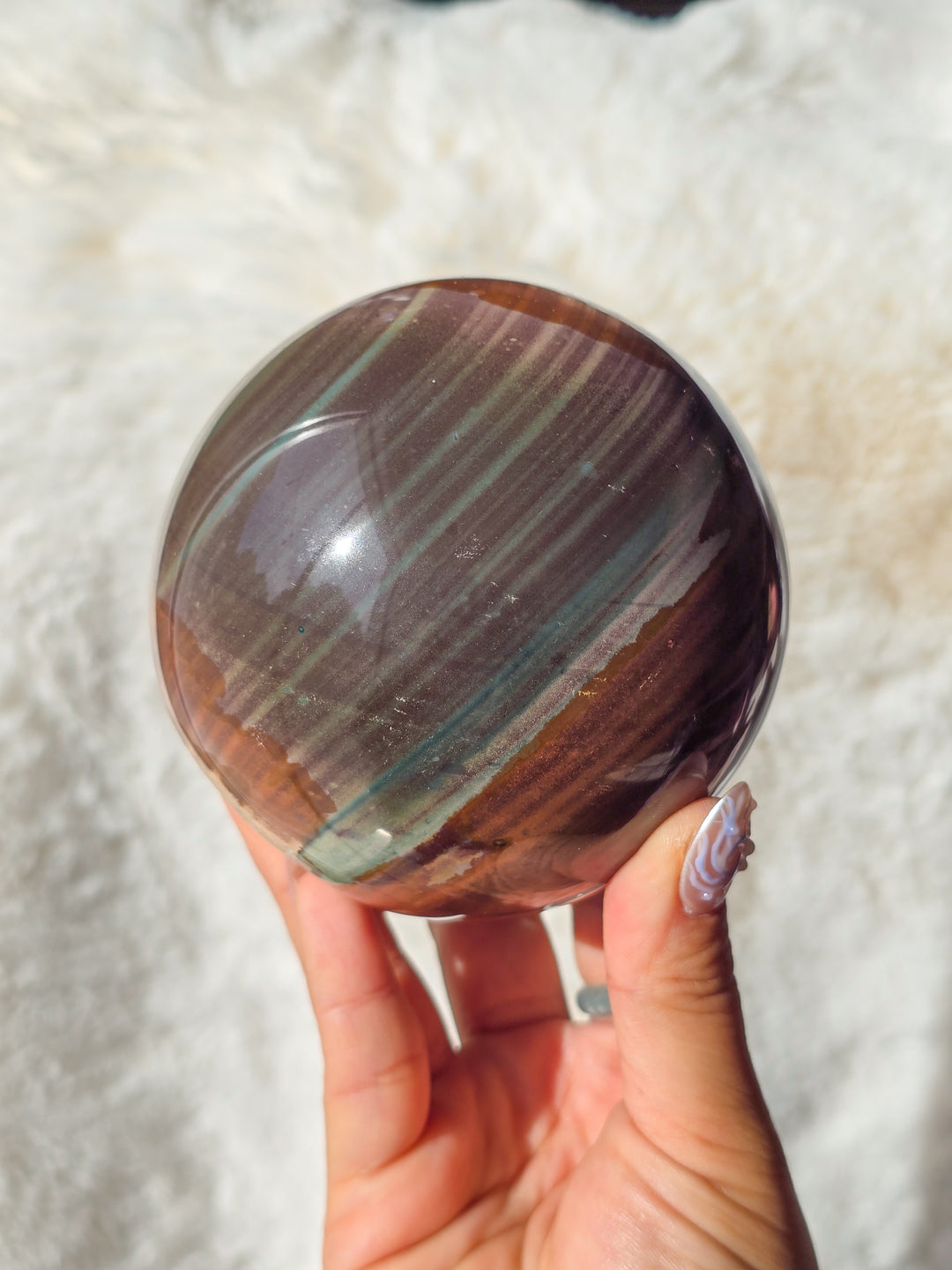 Mint Chocolate Polychrome Sphere