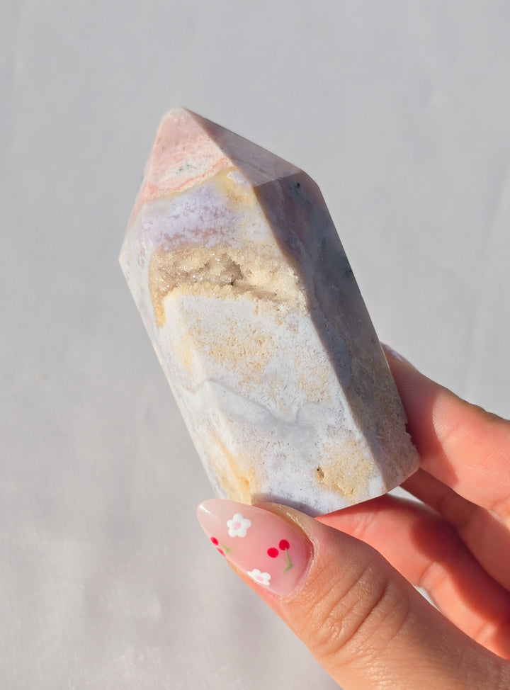 Pink Amethyst Tower L