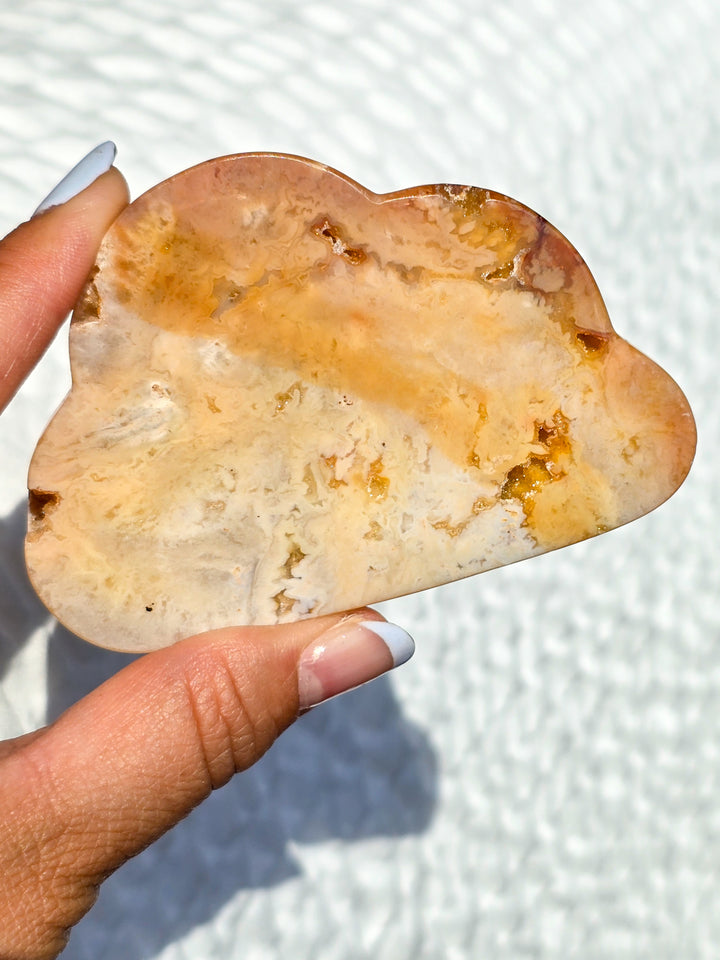 Pink Carnelian Clouds