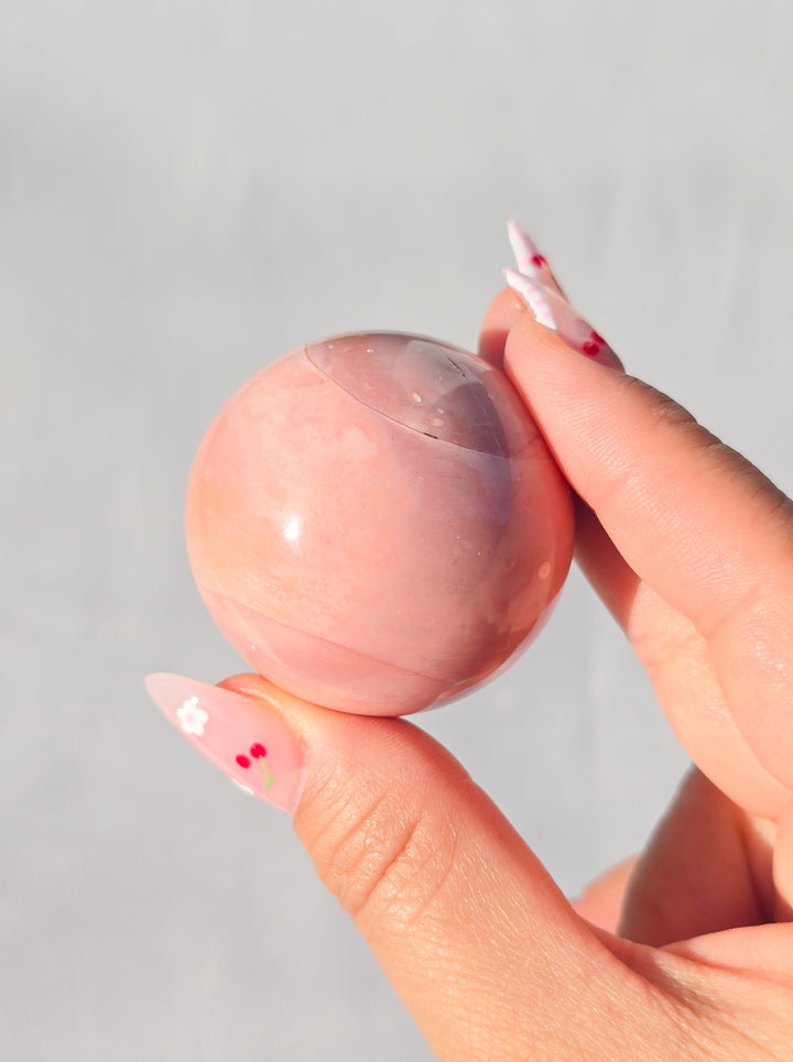 Australian Pink Opal Sphere B