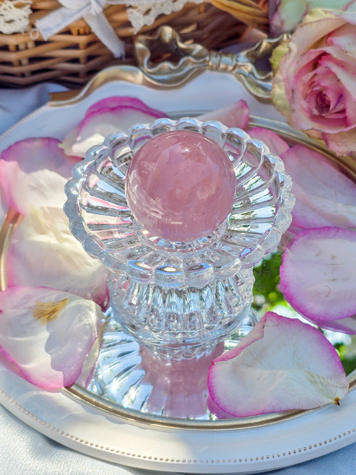 Rose Quartz Sphere L