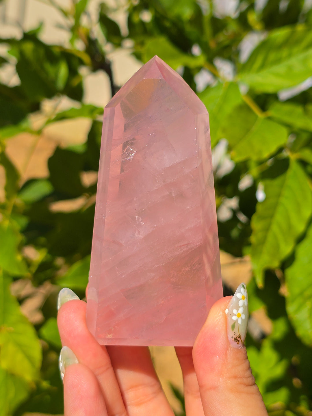 HQ Brazillian Rose Quartz Tower T11