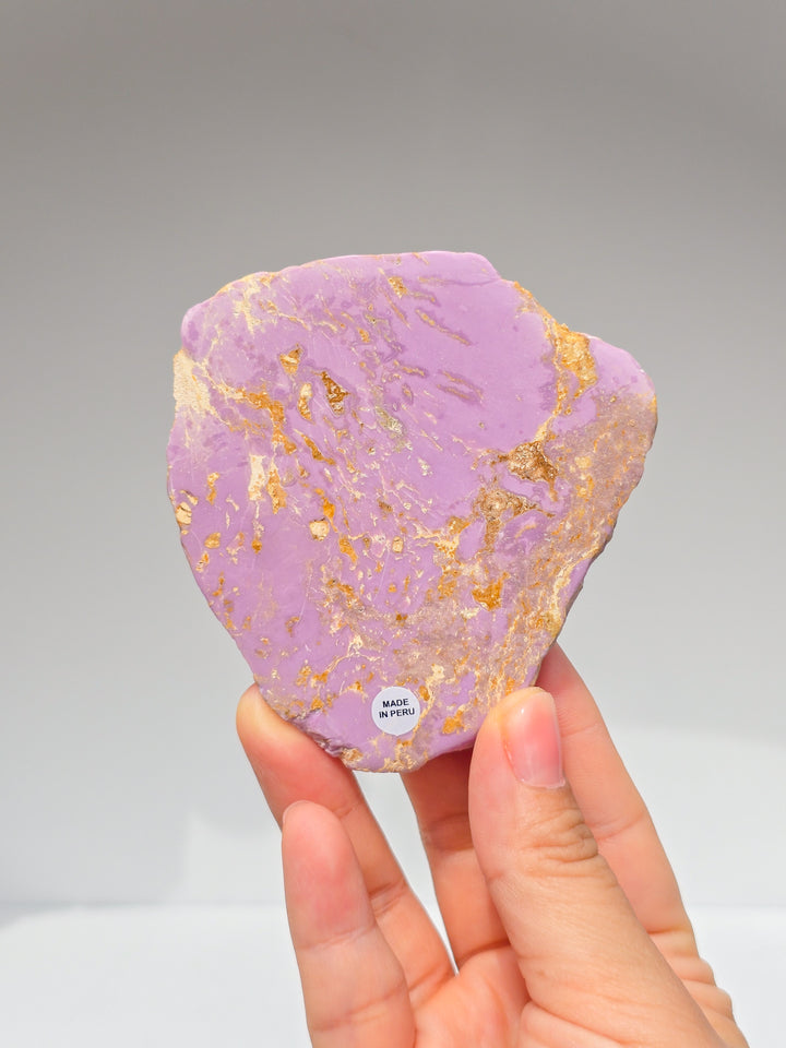 Sparkly Peruvian Phosphosiderite Slab