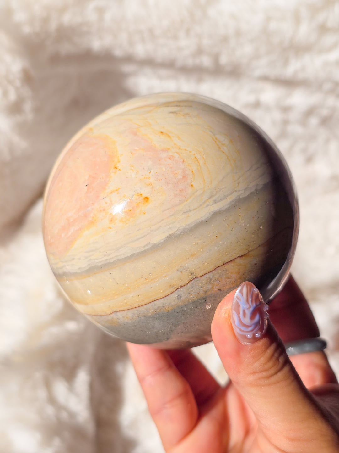 Creamy Strawberry Banana Polychrome Sphere