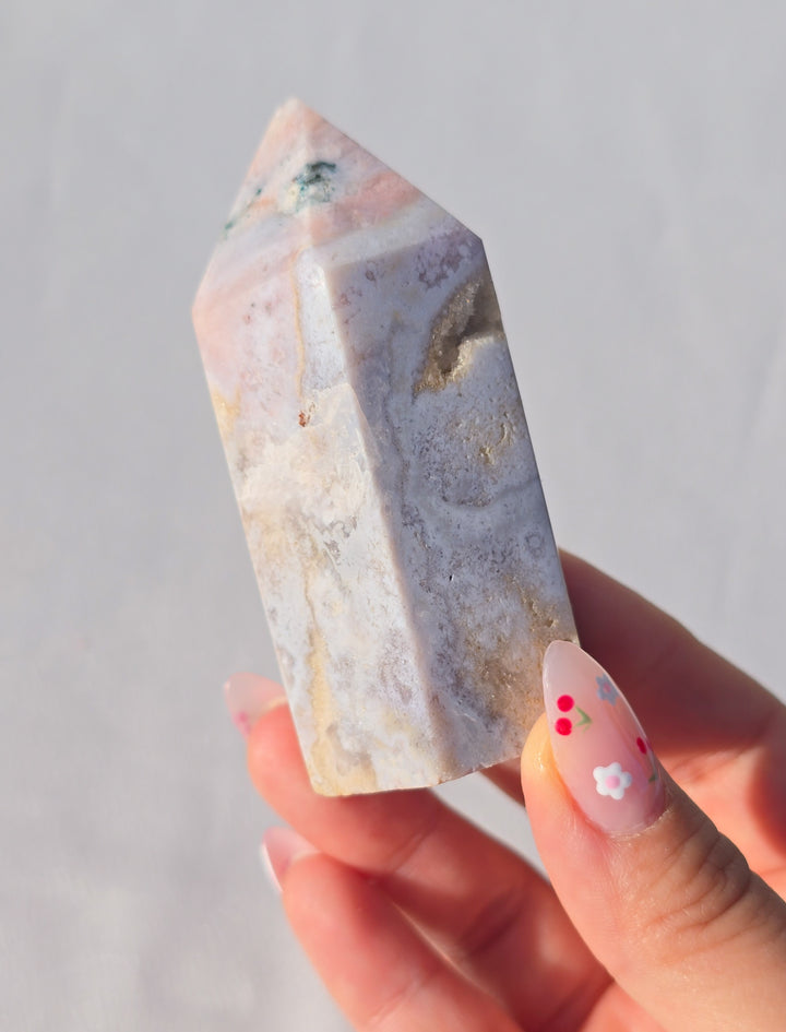 Pink Amethyst Tower L