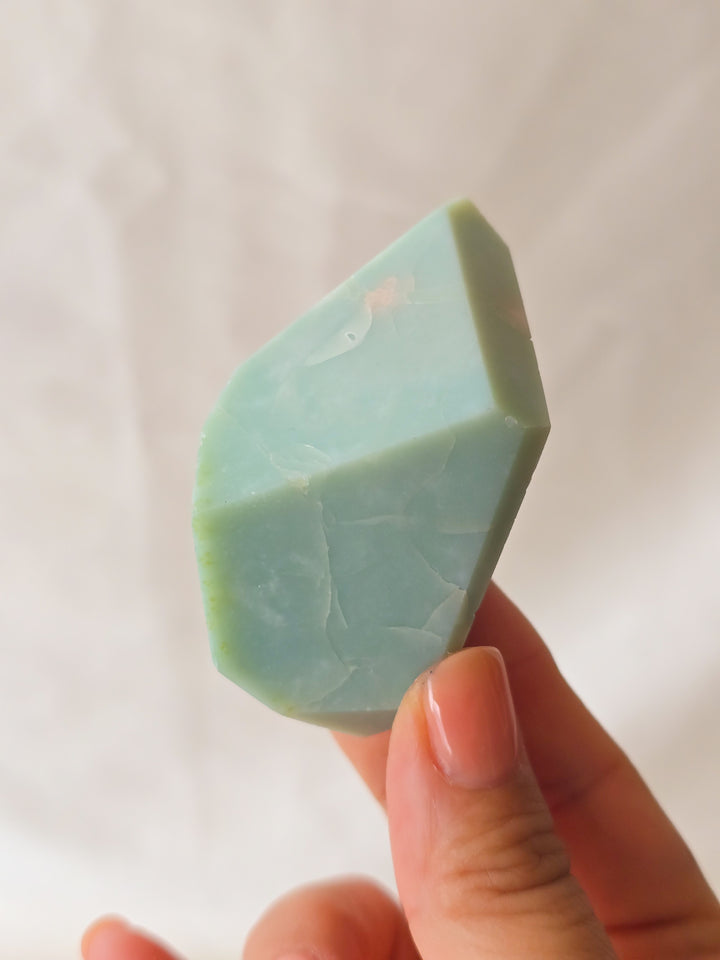 You Pick, Green Flower Agate Freeform