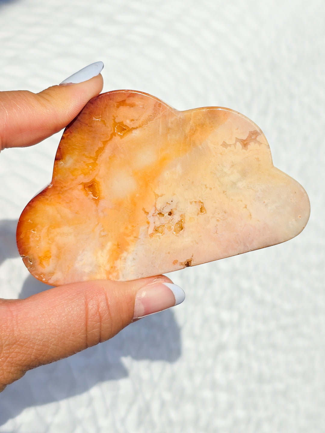 Pink Carnelian Clouds