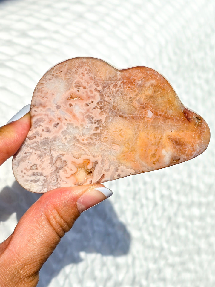 Pink Carnelian Clouds