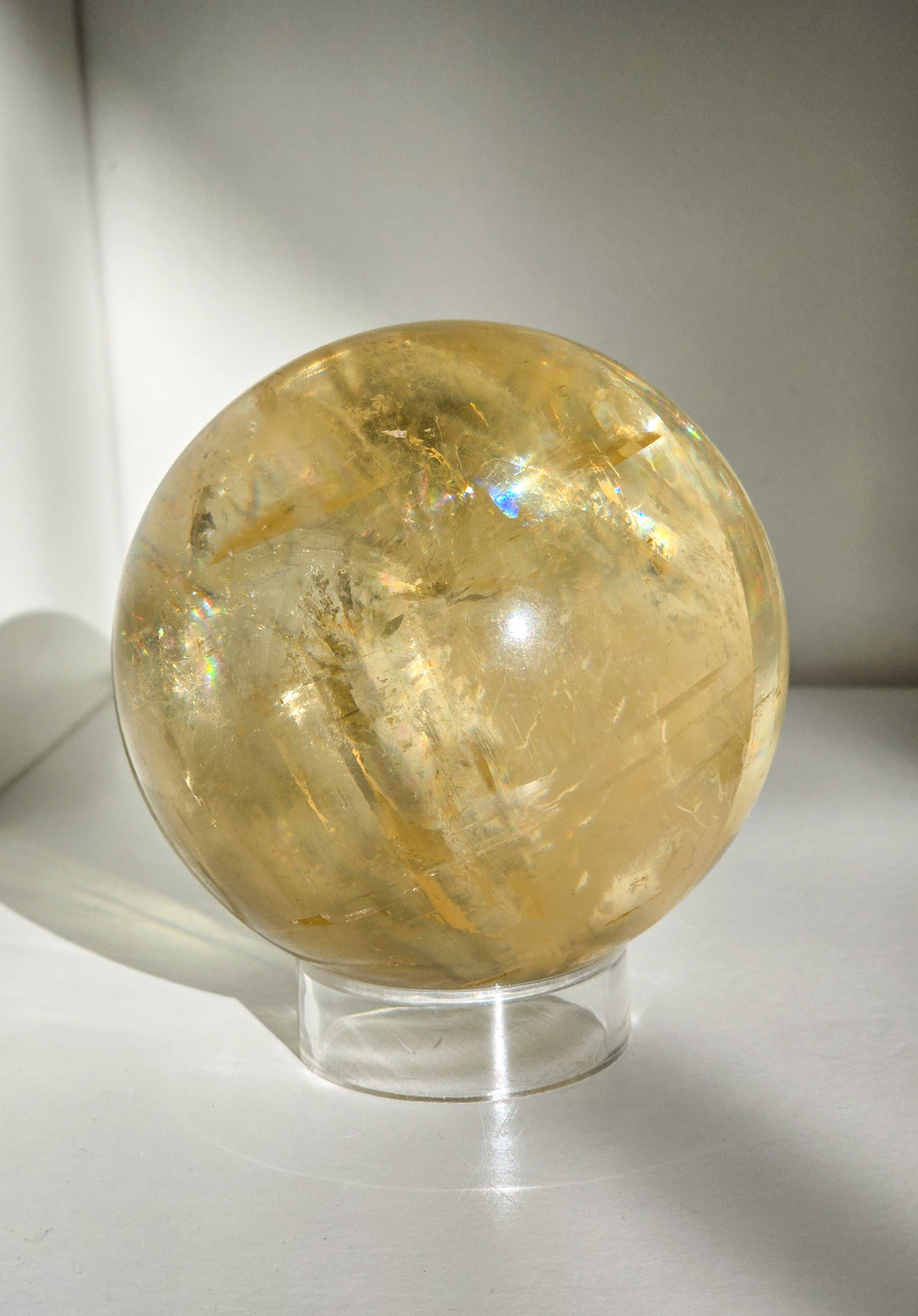 Champagne Honey Optical Calcite