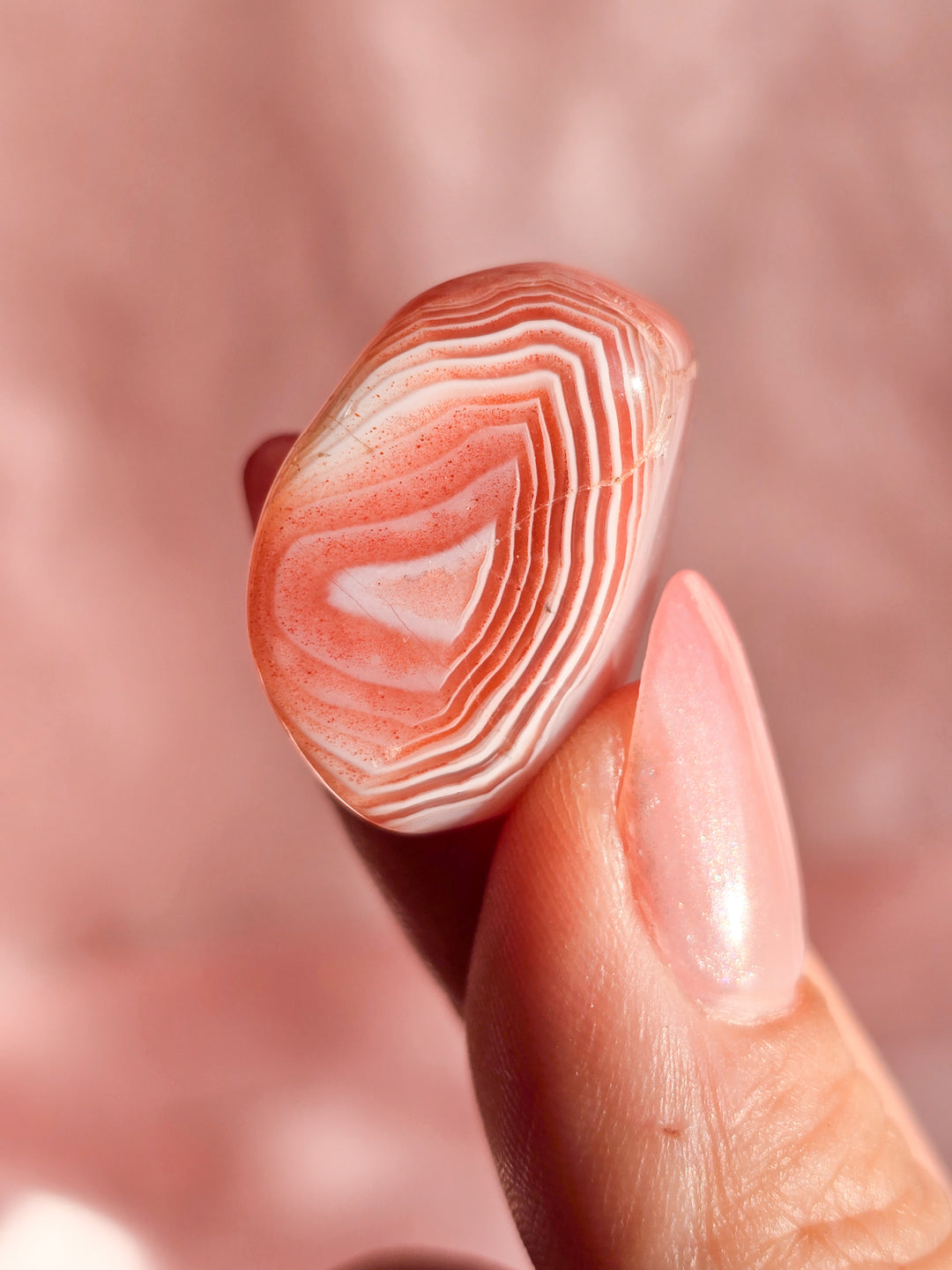 Apricot Agate Tumble