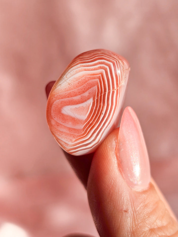 Apricot Agate Tumble