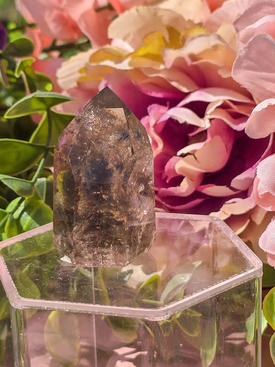 Smokey Blue Tera &amp; Thousand Layer Quartz Tower G