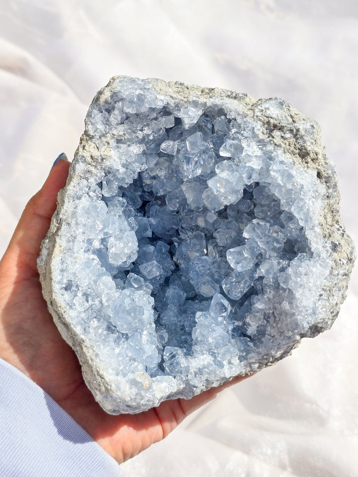 Natural Form Celestite A