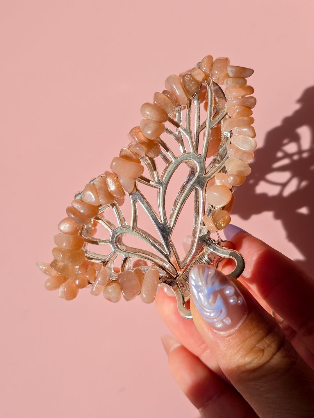 Crystal Butterfly Hair Claw