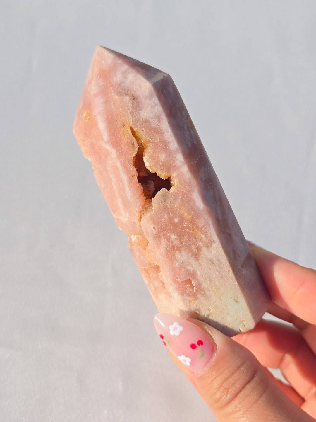 Pink Amethyst Tower J