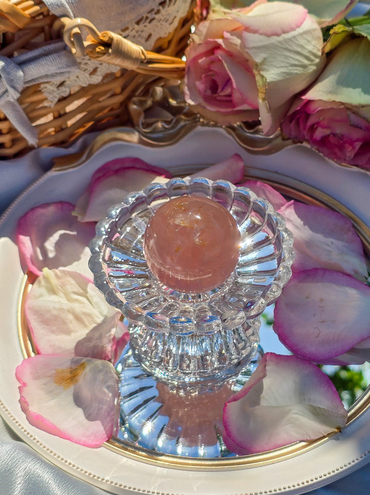 Rose Quartz Sphere M