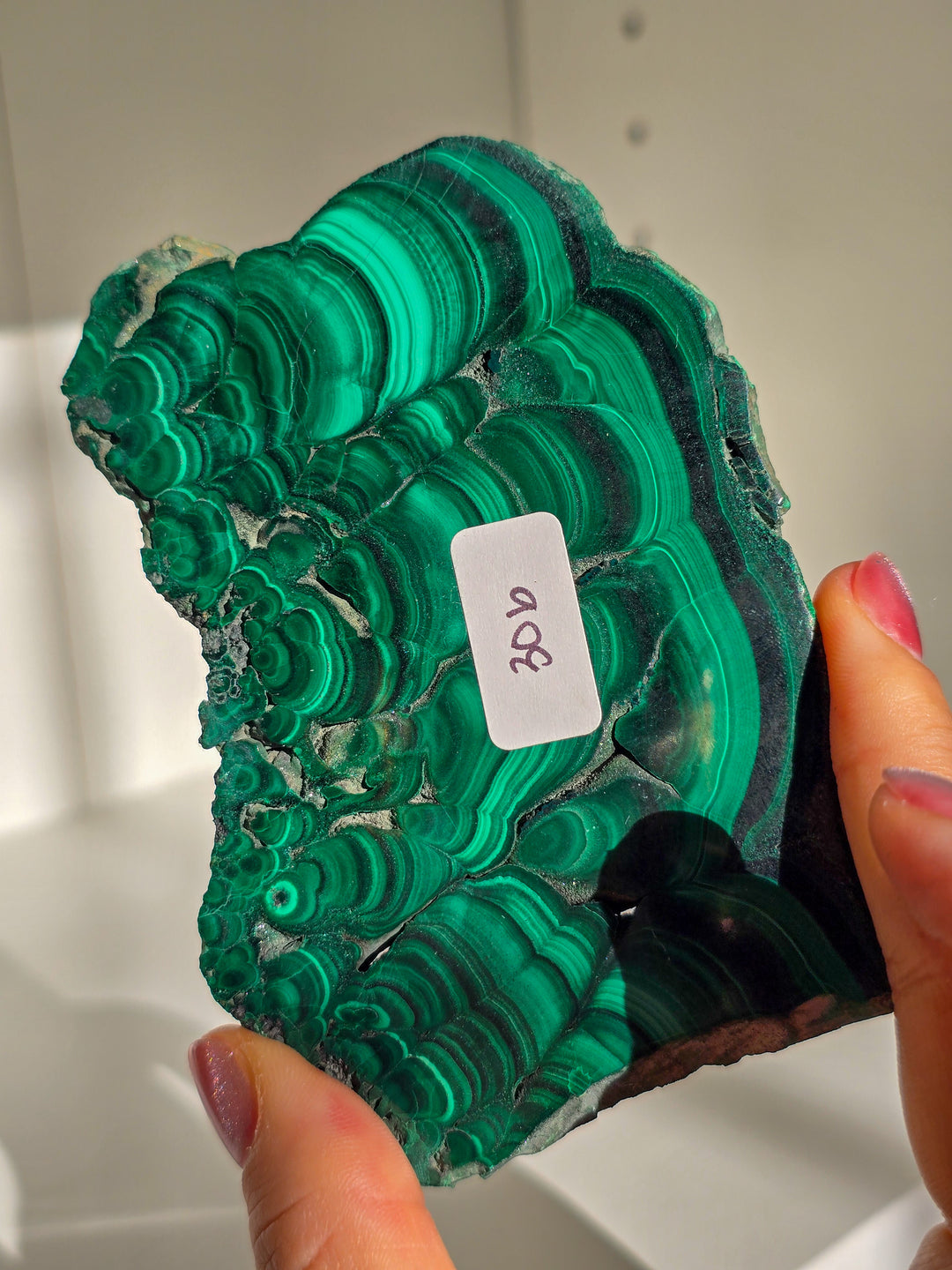 Malachite Slab b