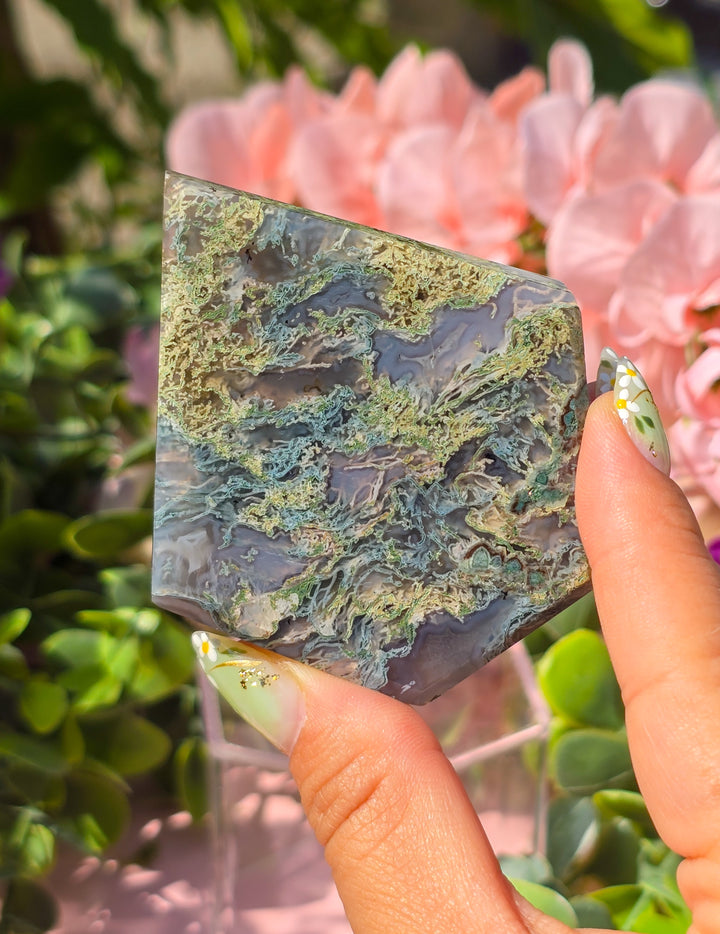 Moss Agate Diamond