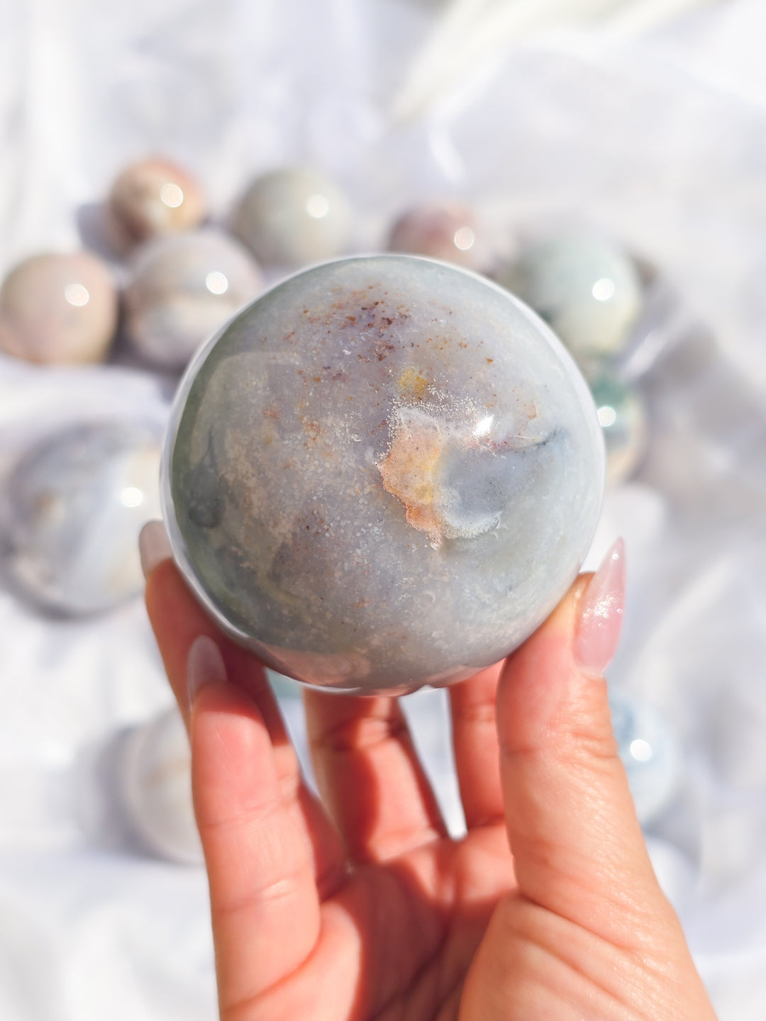 Sea Jasper Sphere H