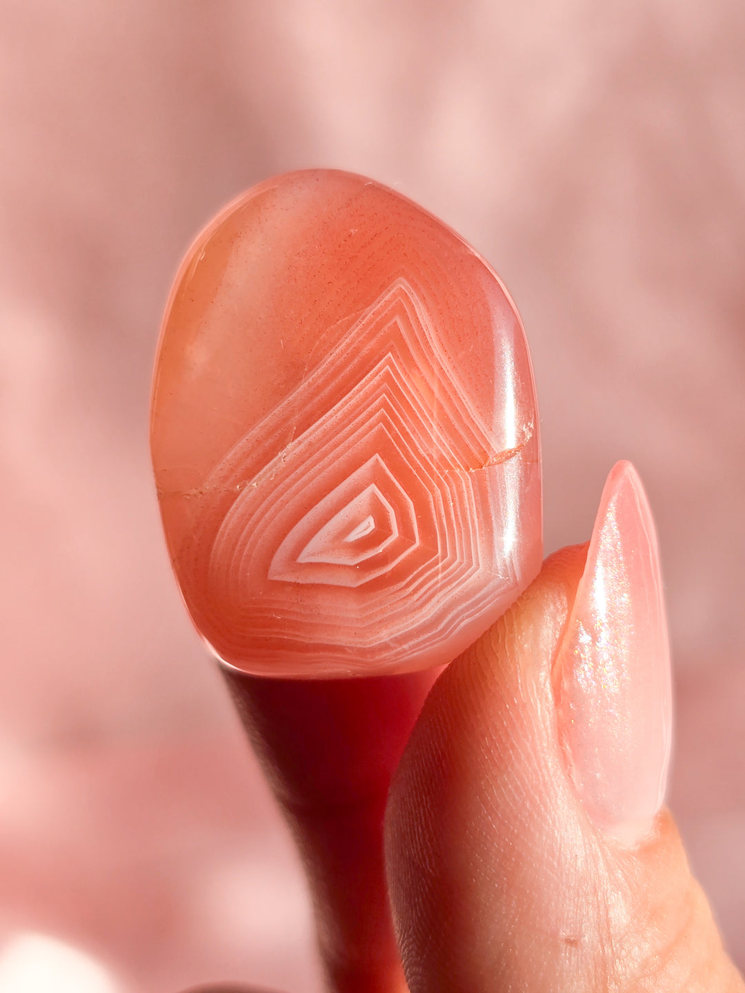 Apricot Agate Tumble