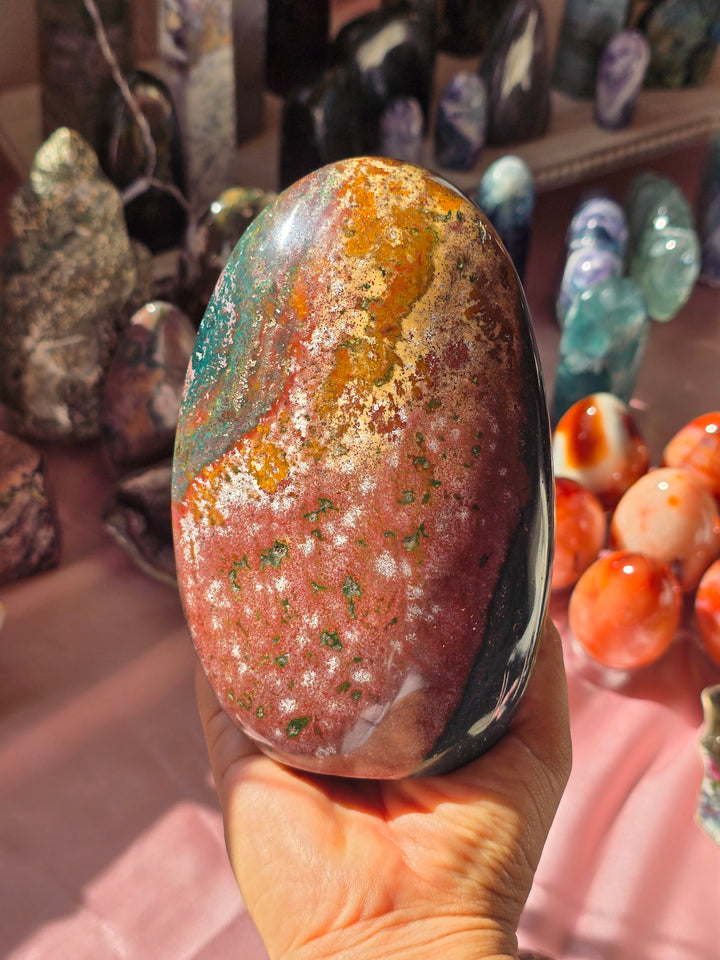 Red Forest Sea Jasper Freeform 01