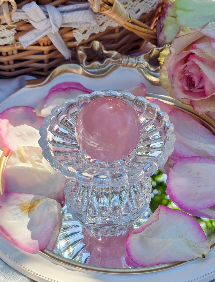 Rose Quartz Sphere L