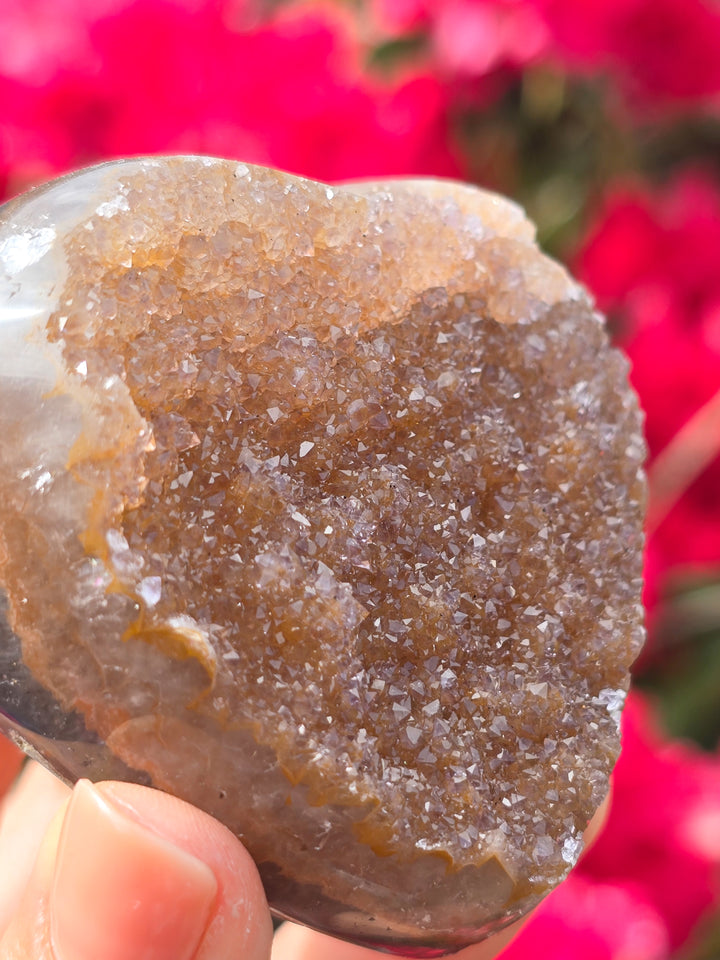 You Pick, Druzy Amethyst Heart