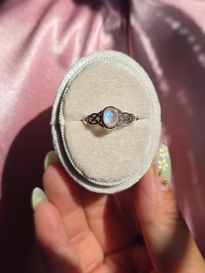 The Curse Breaker Moonstone Ring