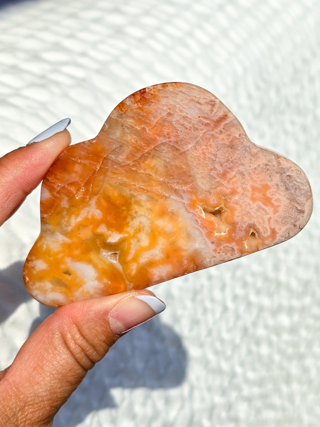 Pink Carnelian Clouds