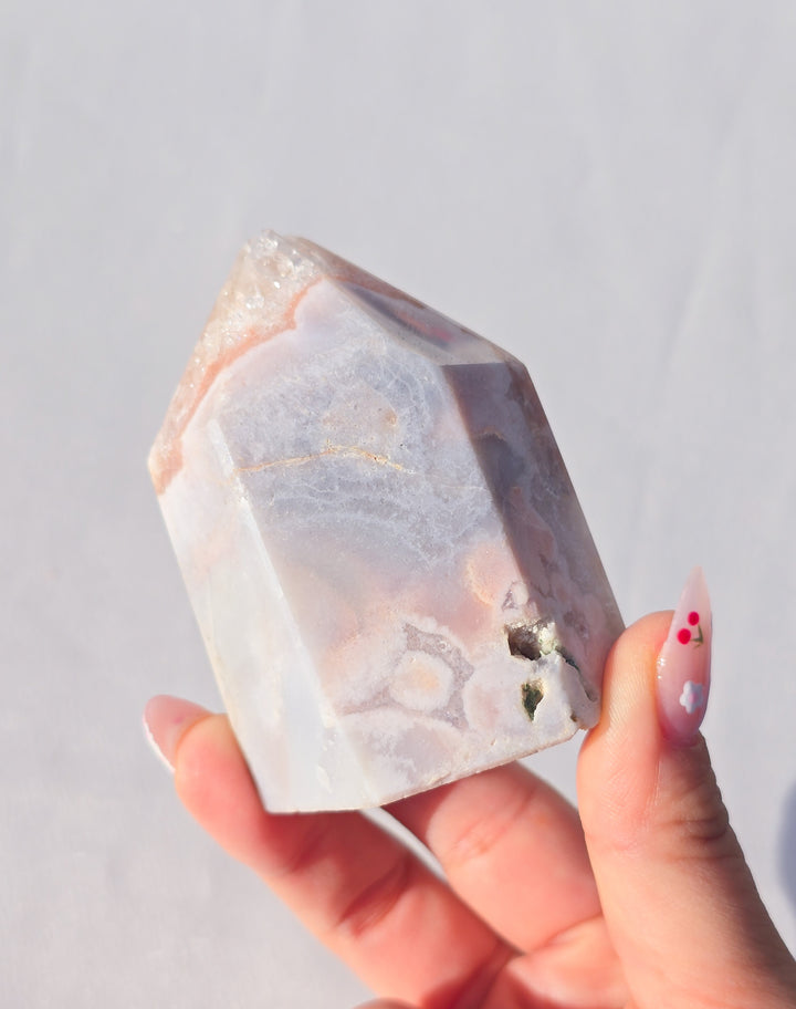 Pink Amethyst Tower J
