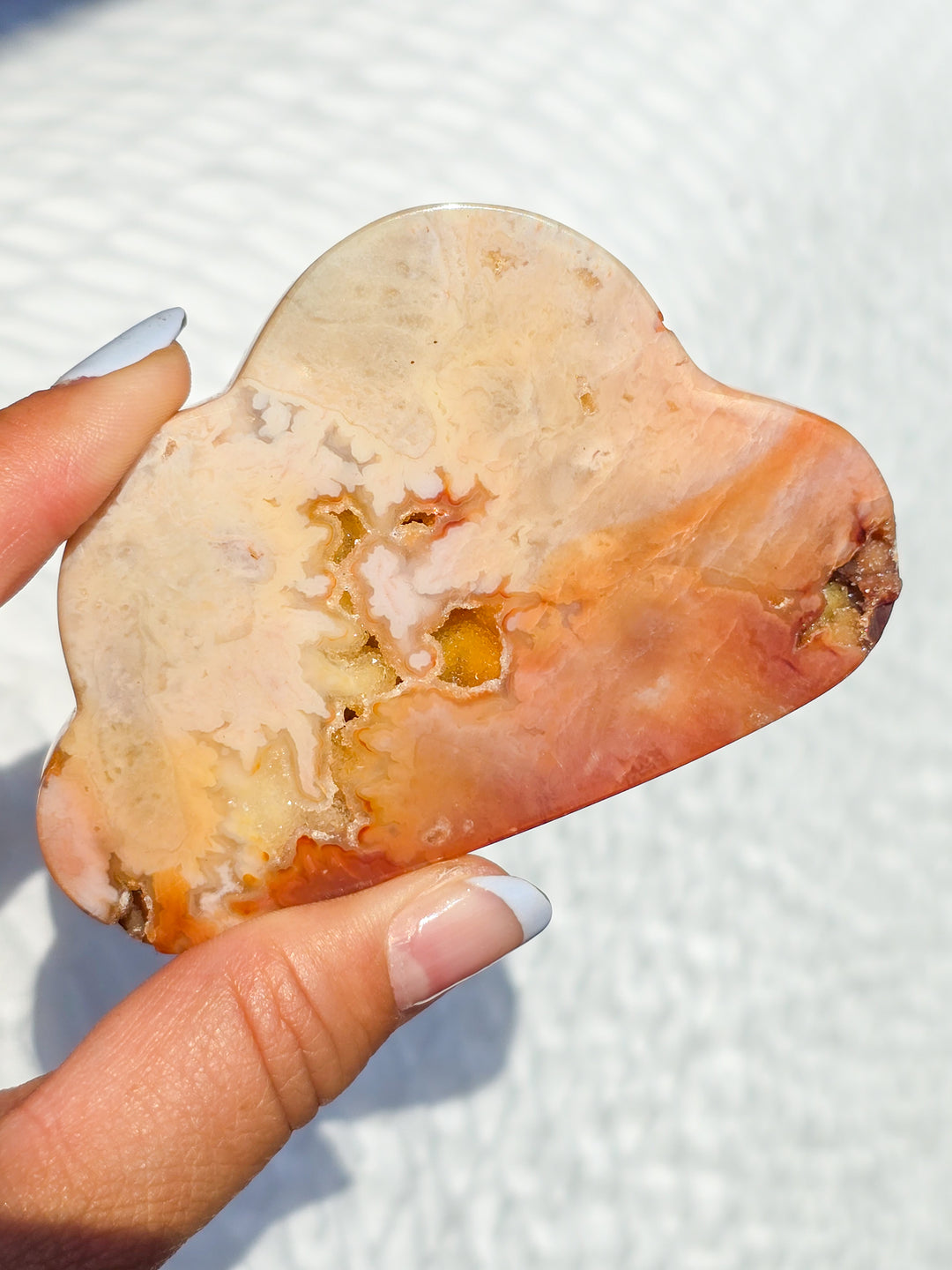 Pink Carnelian Clouds