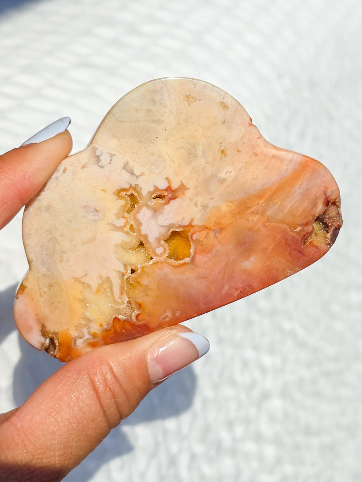 Pink Carnelian Clouds