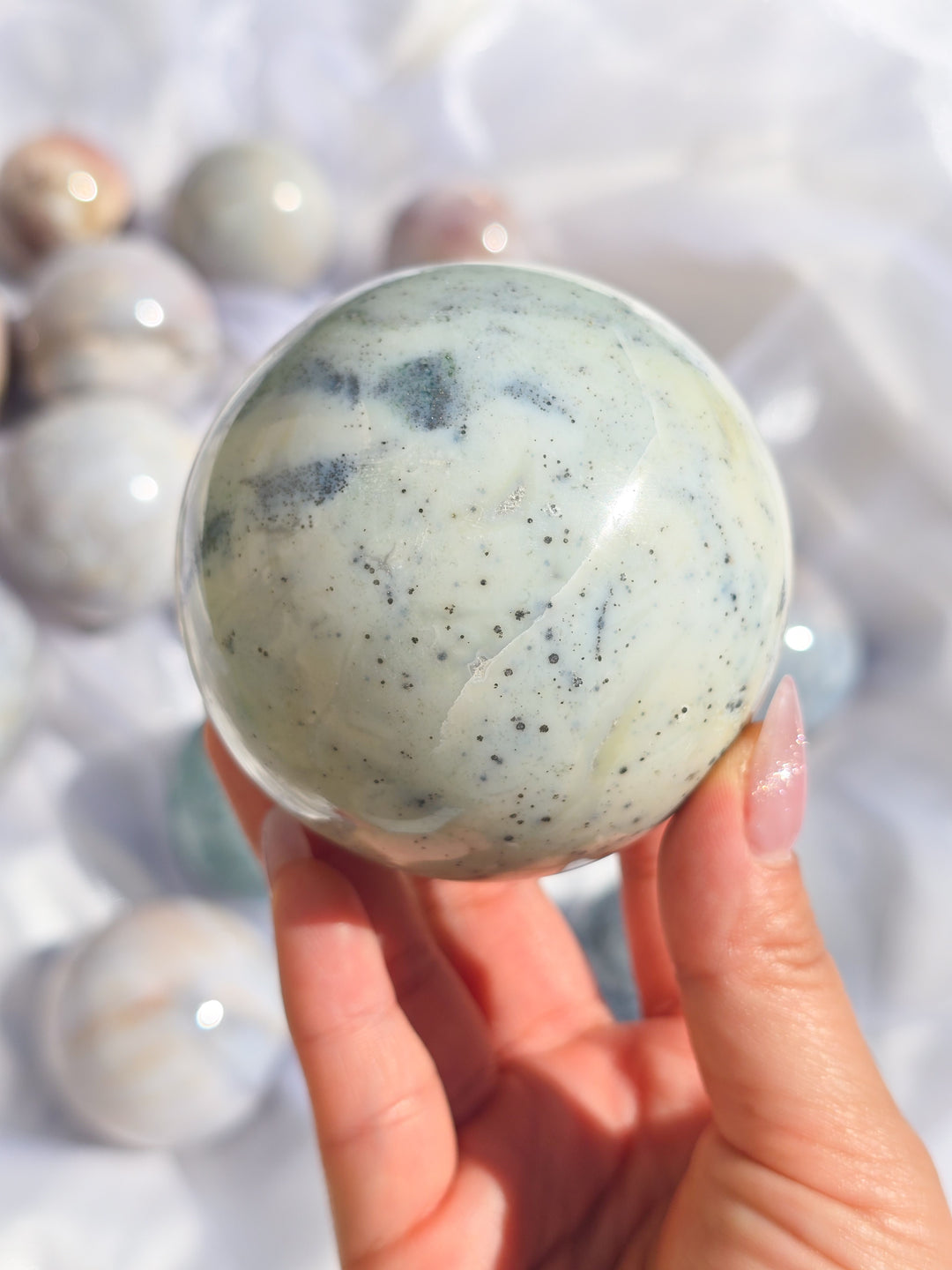 Sea Jasper Sphere C